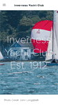 Mobile Screenshot of invernessyachtclub.com